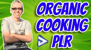 Organic Cooking PLR - Premium Video Content PLR - Use as Your Own