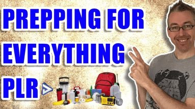 Survival PLR -  Prepping For Everything Video PLR Set 🔥