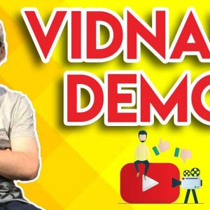 Vidnami Demo and WalkThrough - How To Create Videos With No Face