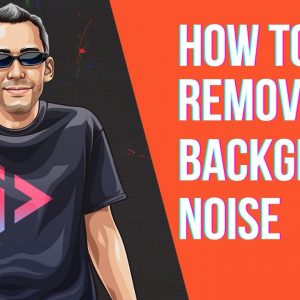 How to remove Background Noise From an Audio Easily (FREE)