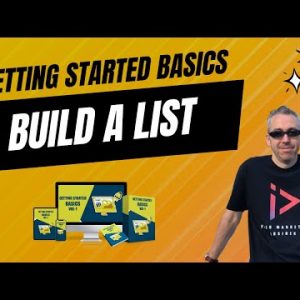 Getting Started Basics - List Building For Beginners