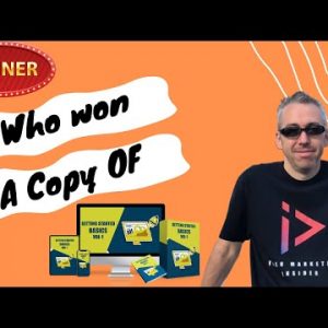 Who Won a FREE Copy Of Getting Started Basics?