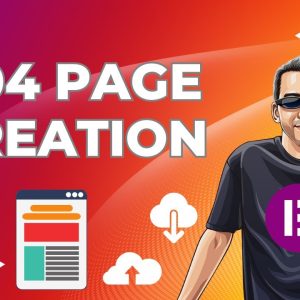 How to Create a 404 Page in Elementor For Beginners