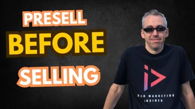 Make Sales Without a Following: Presell First