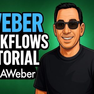 Aweber Workflows Build Old School Follow Up Series